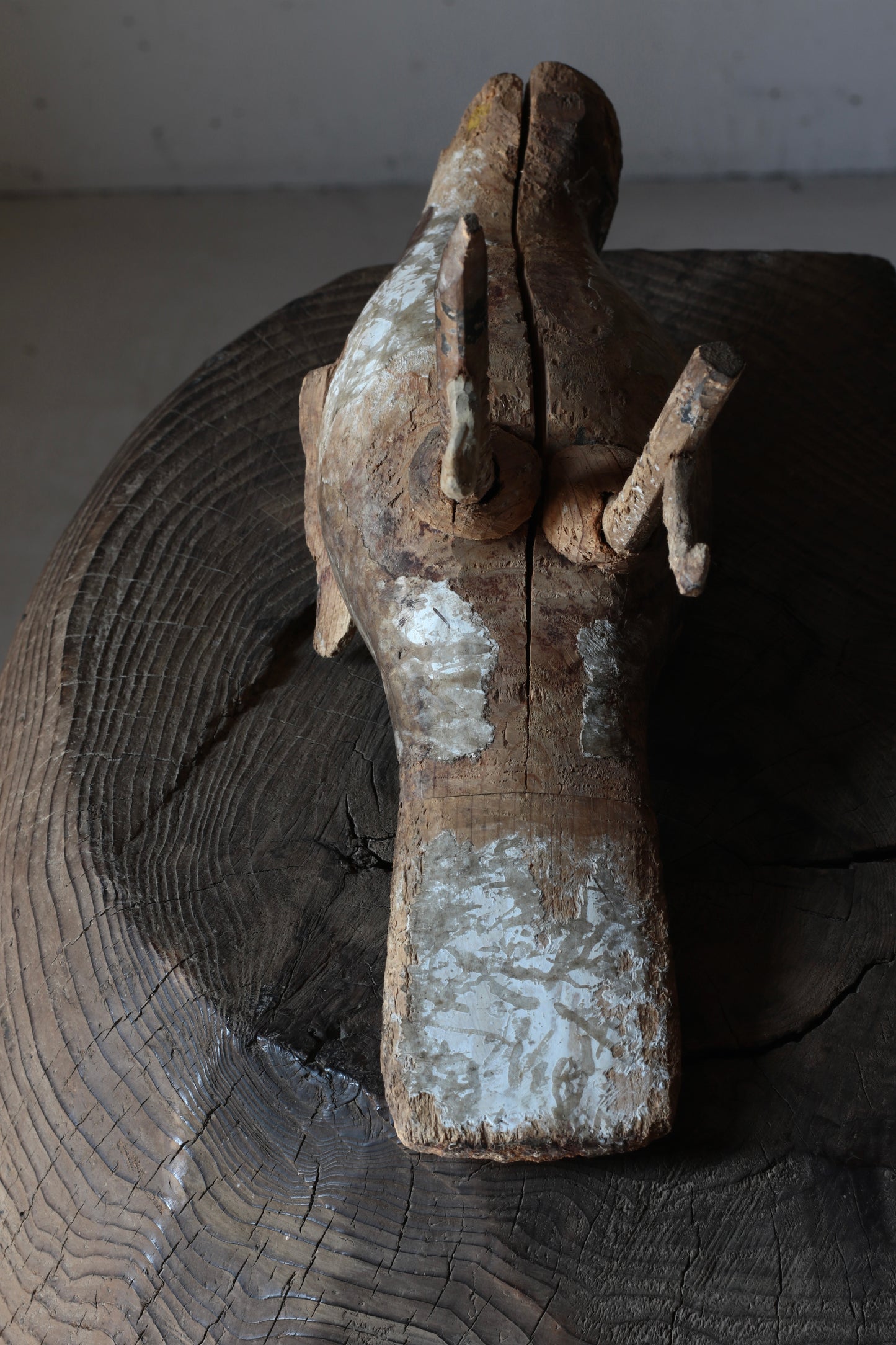 Wood-Carved Bird