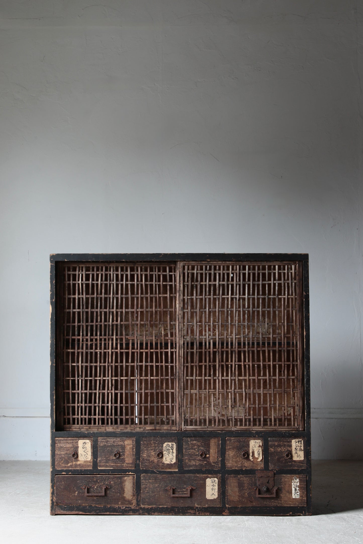 Cabinet with Bamboo Door