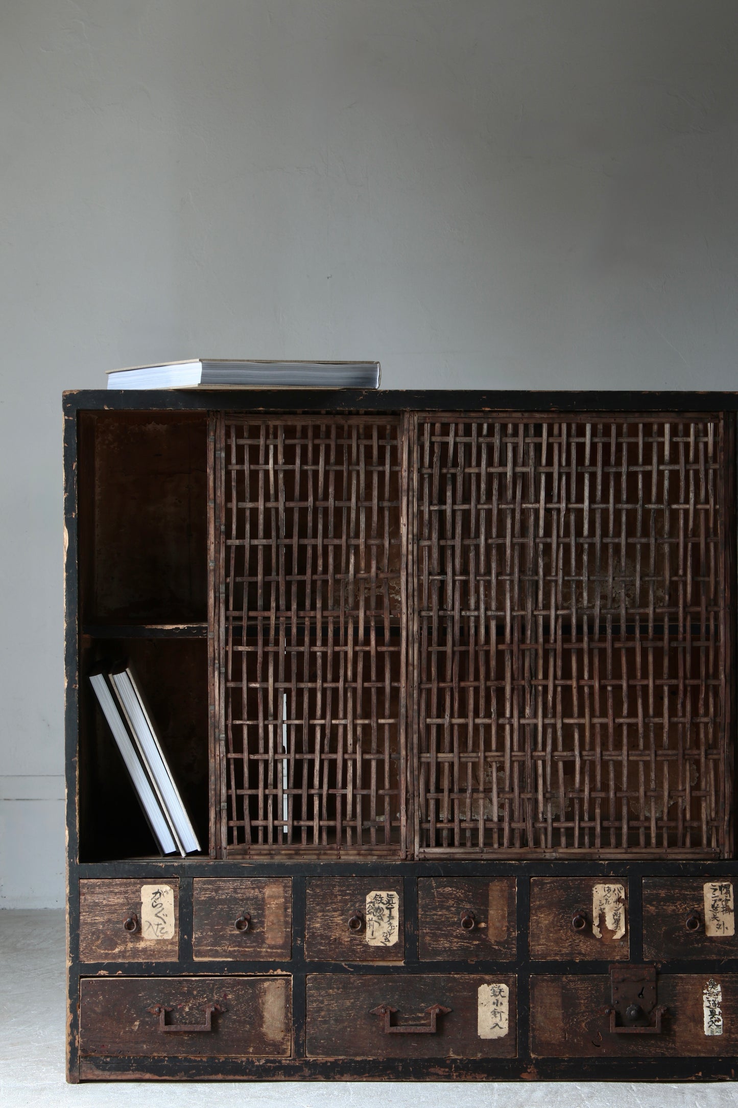 Cabinet with Bamboo Door