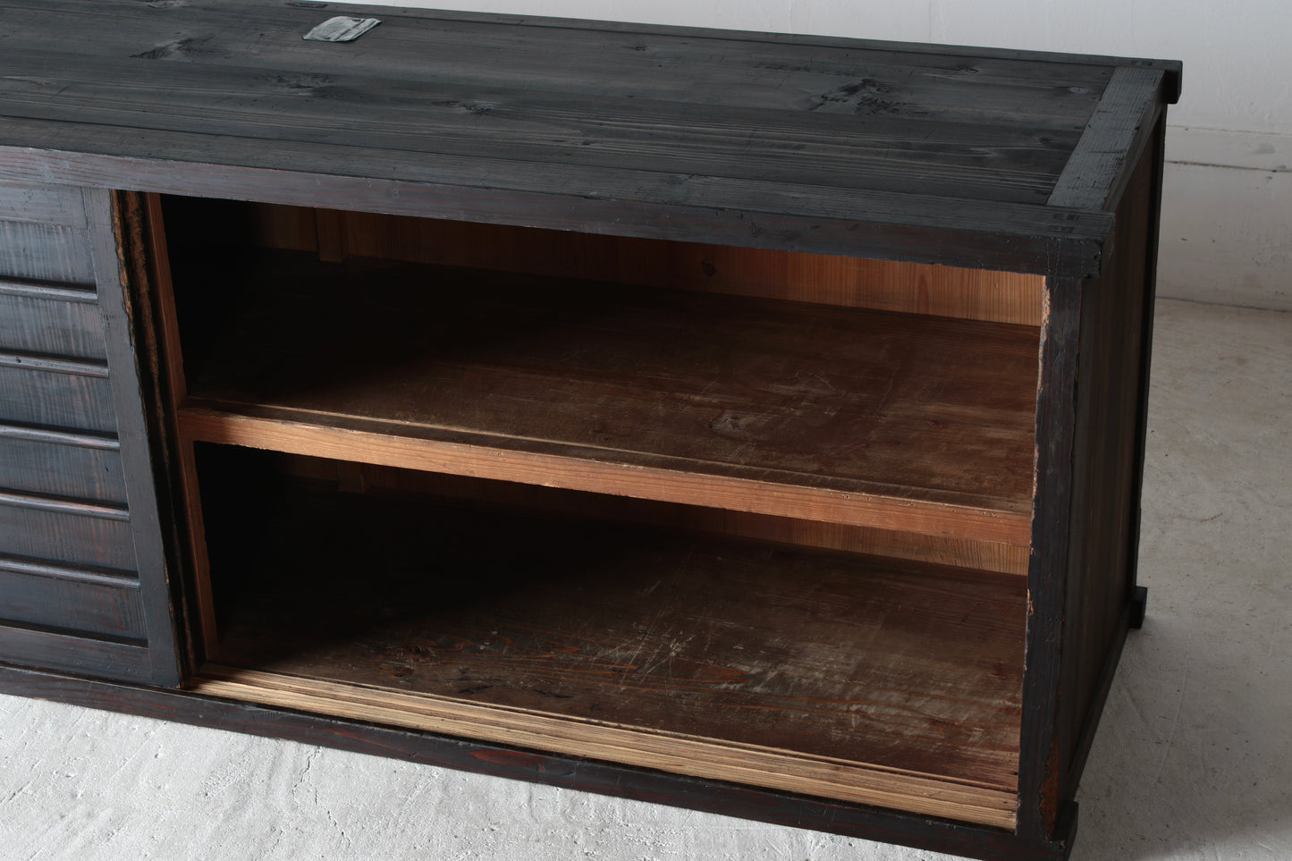 Low Black Tansu -2