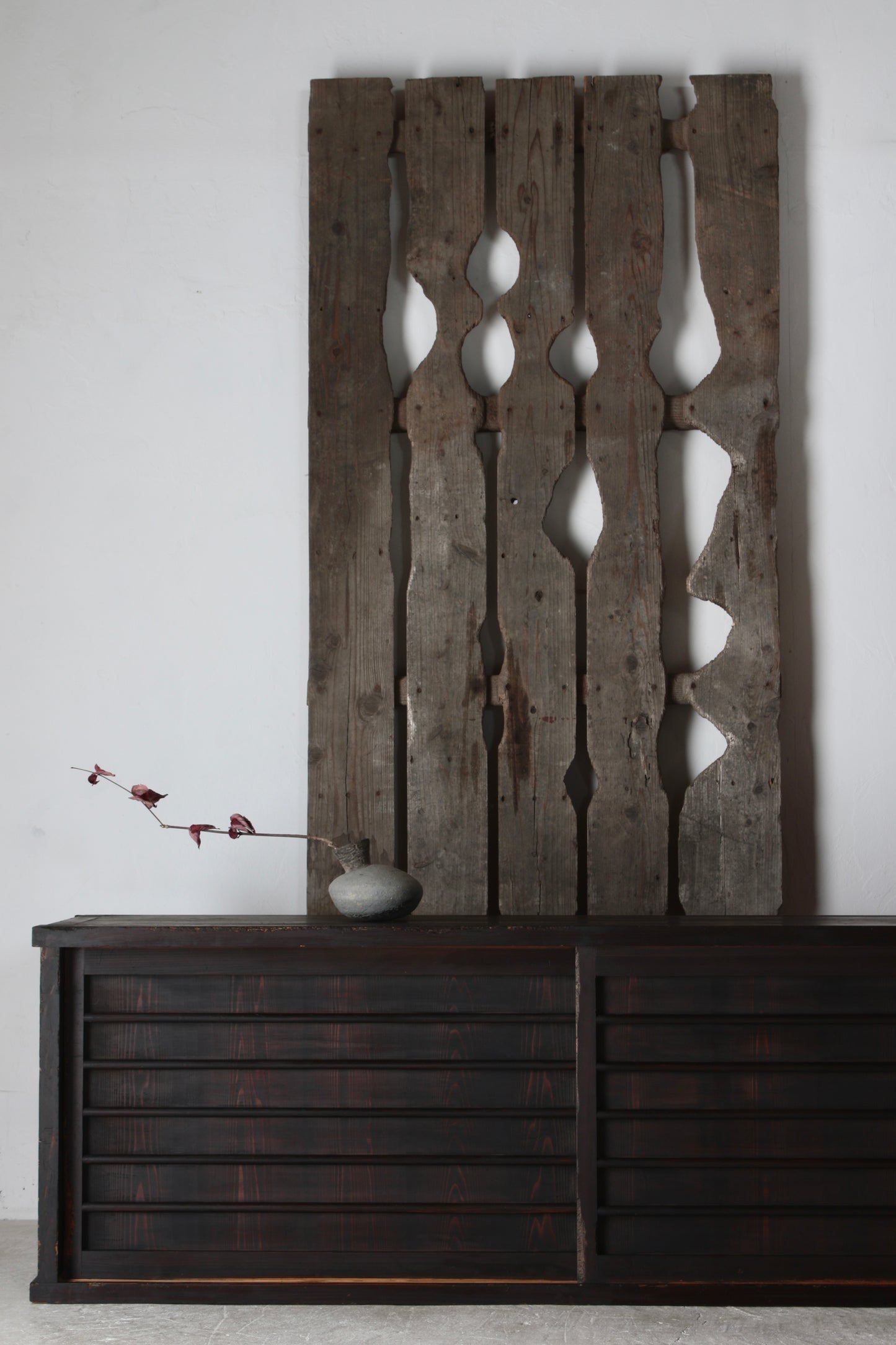 Low Black Tansu -1