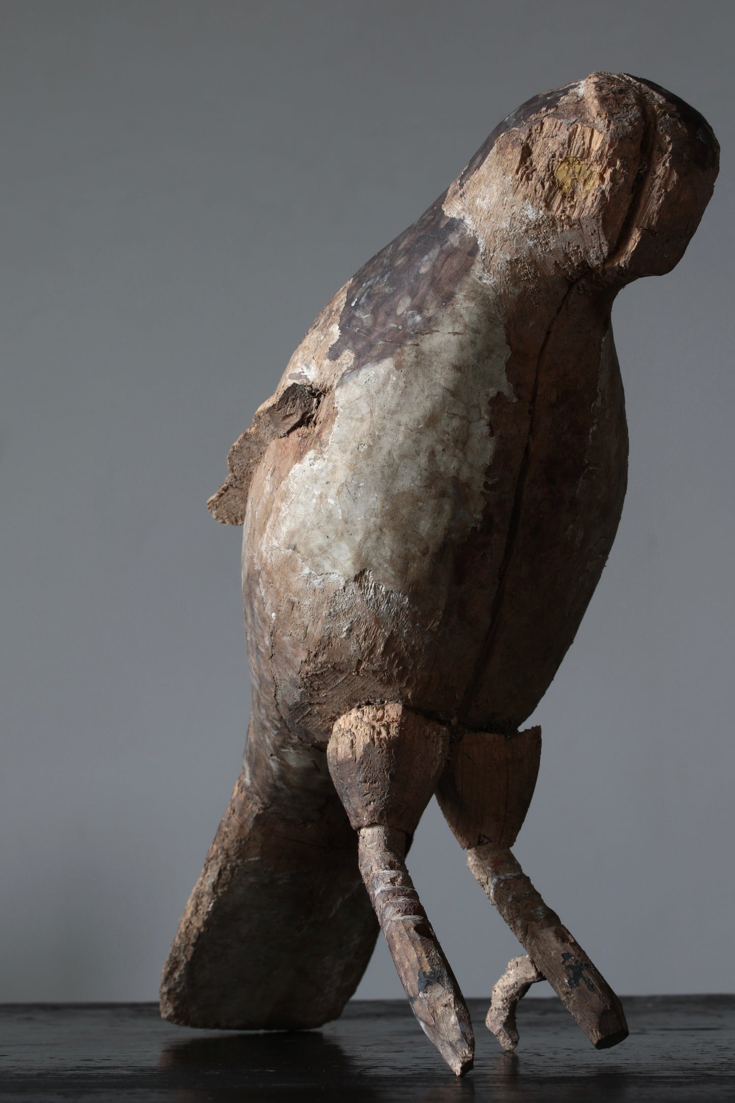 Wood-Carved Bird