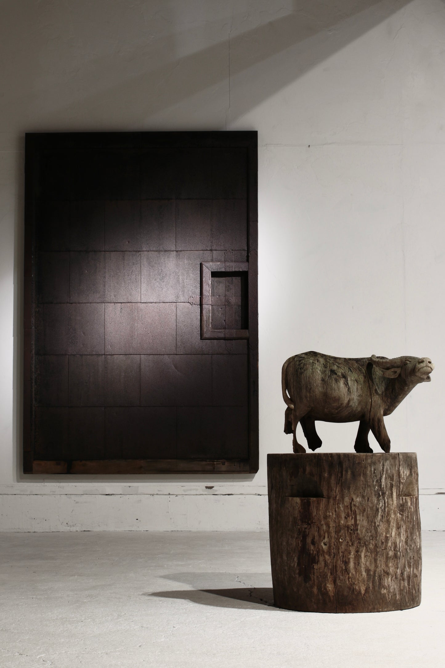 Tin-pasted Door