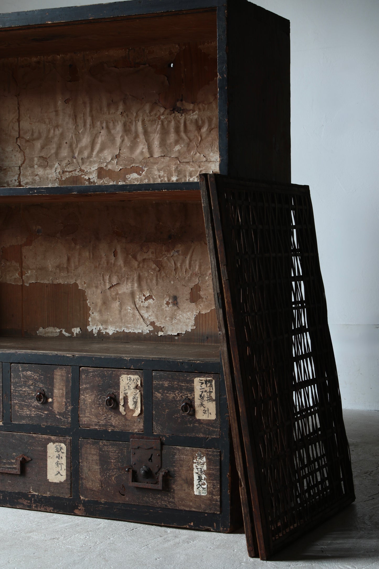 Cabinet with Bamboo Door