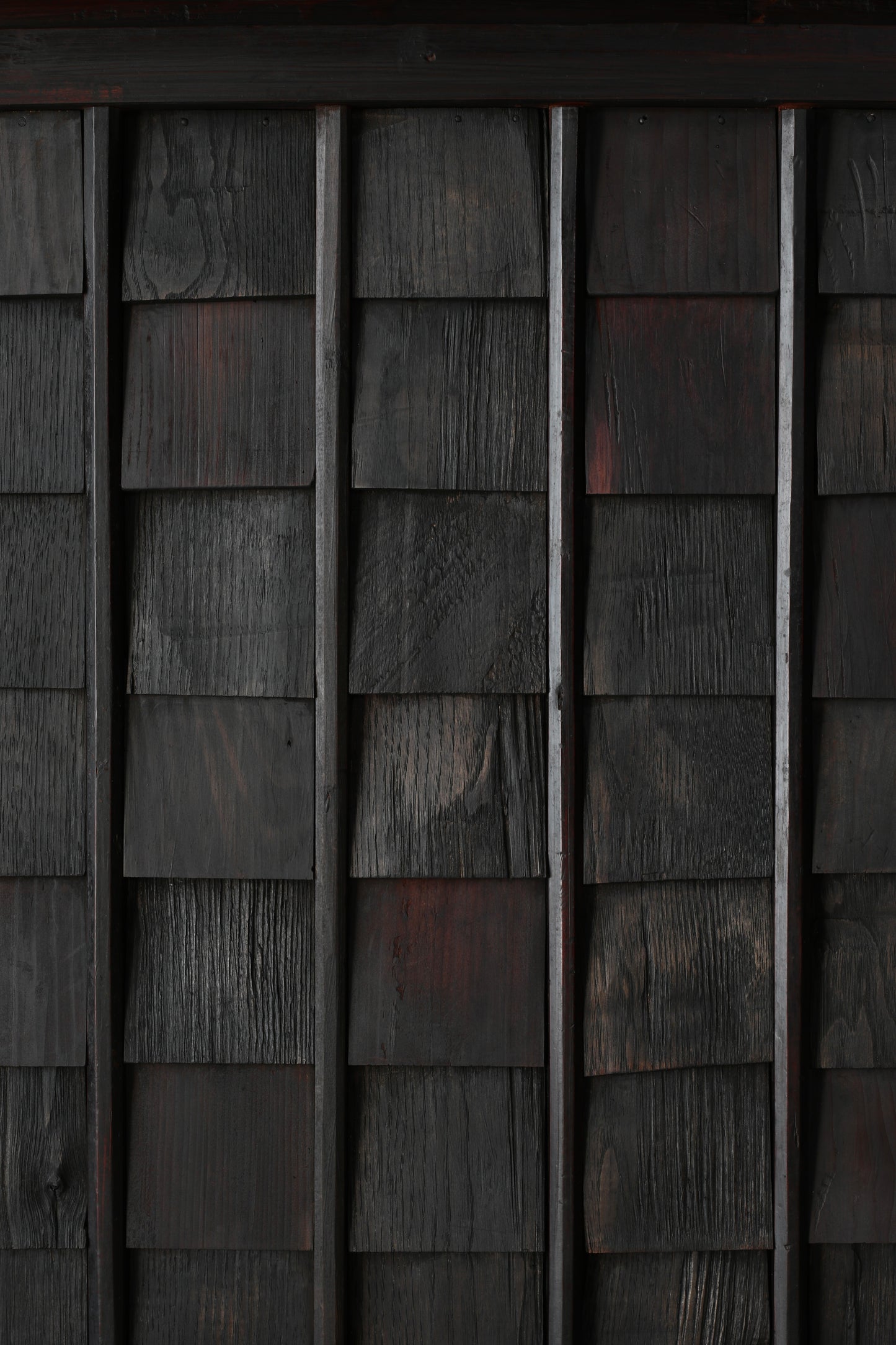 Black Shingle-style Cabinet