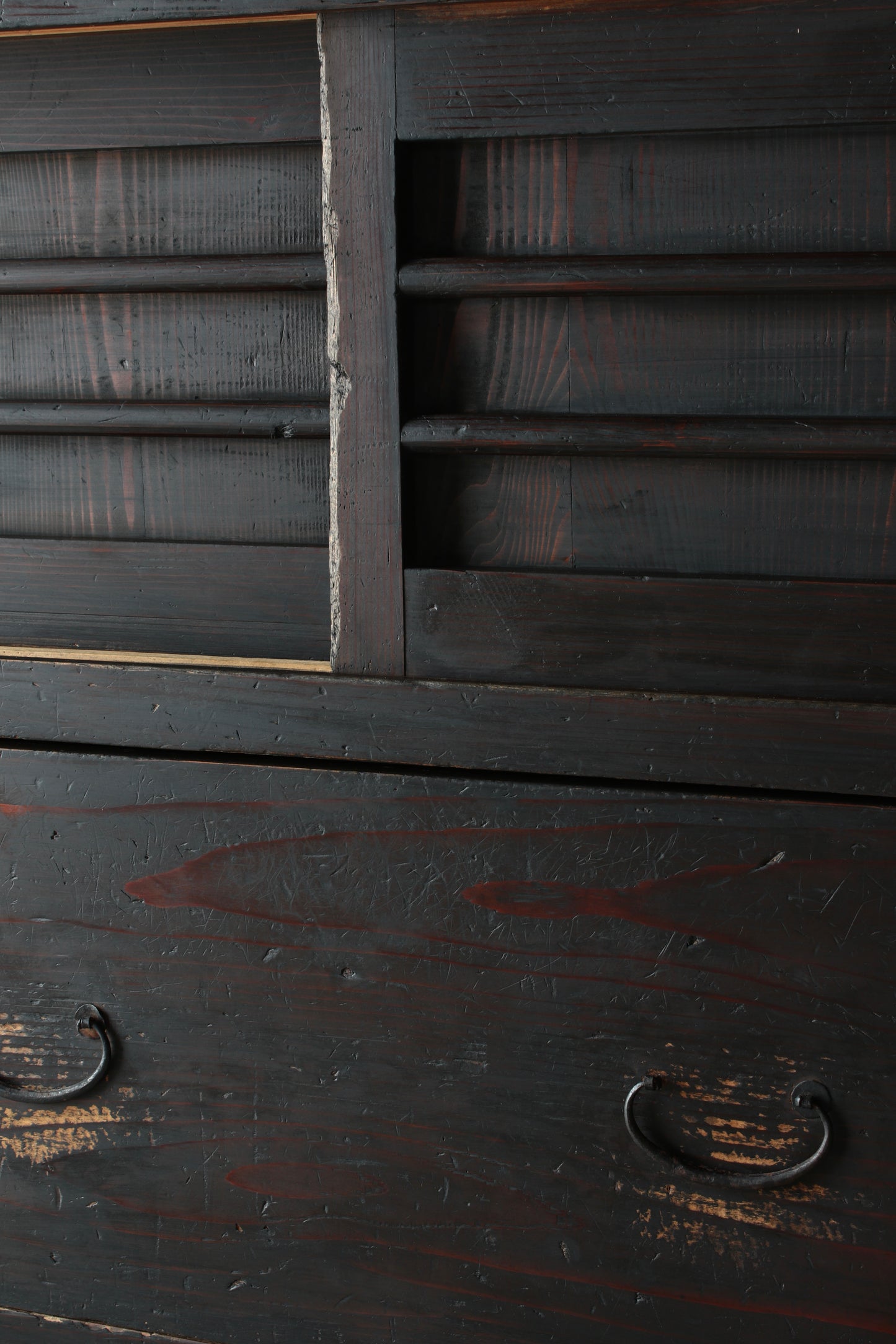 Low Black Tansu -3