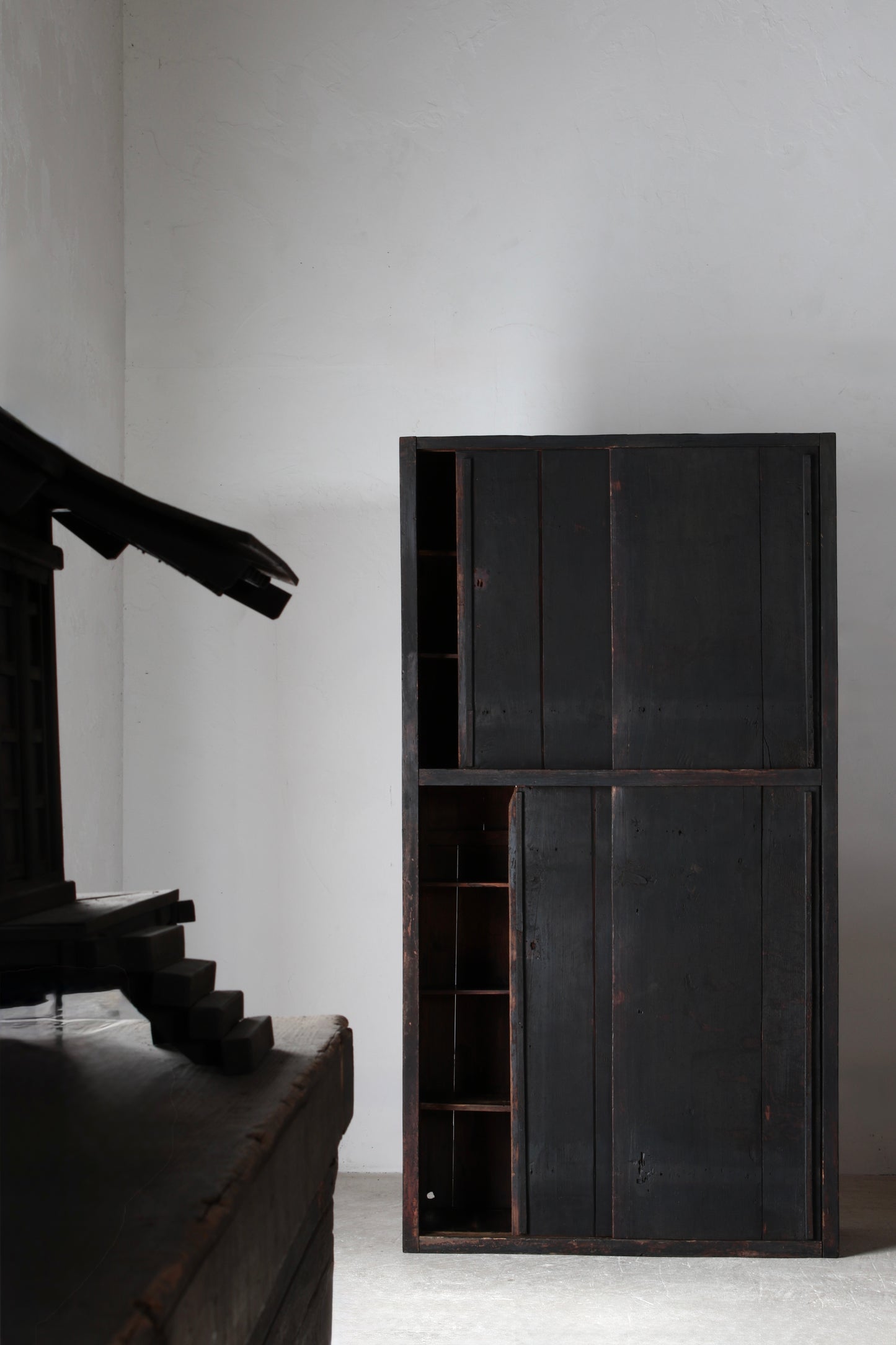 Black Tall Cabinet